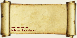 Jesenka Vilimonović vizit kartica